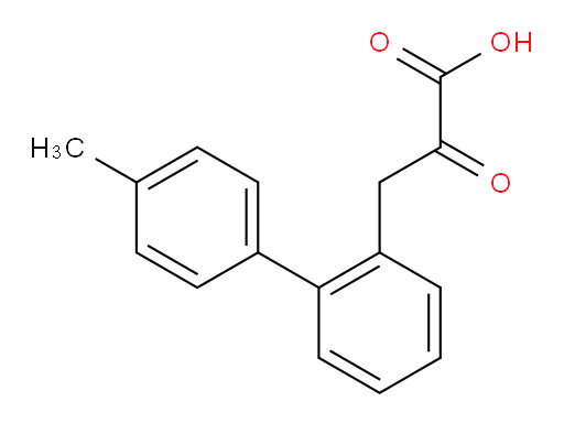 3-(4'-methyl-[1,1'-biphenyl]-2-yl)-2-oxopropanoic acid