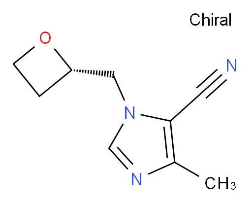 (S)-4-methyl-1-(oxetan-2-ylmethyl)-1H-imidazole-5-carbonitrile