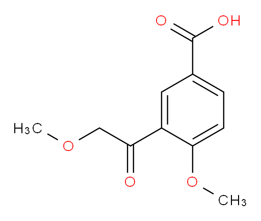 4-methoxy-3-(2-methoxyacetyl)benzoic acid