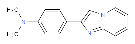 4-(imidazo[1,2-a]pyridin-2-yl)-N,N-dimethylaniline