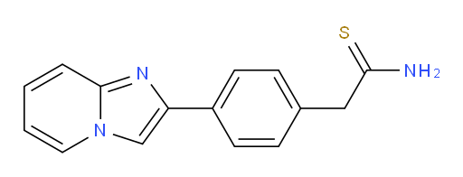 2-(4-(imidazo[1,2-a]pyridin-2-yl)phenyl)ethanethioamide