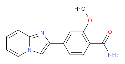 4-(imidazo[1,2-a]pyridin-2-yl)-2-methoxybenzamide