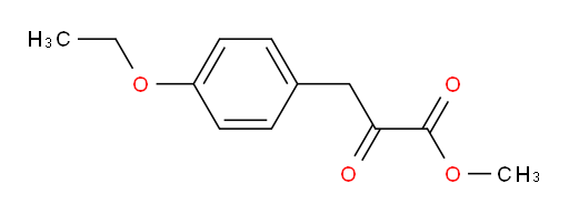 methyl 3-(4-ethoxyphenyl)-2-oxopropanoate