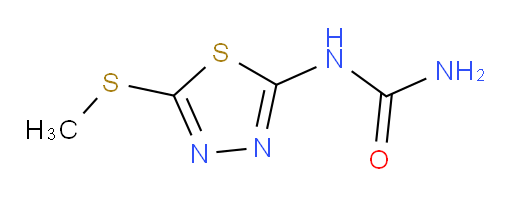 1-(5-(methylthio)-1,3,4-thiadiazol-2-yl)urea