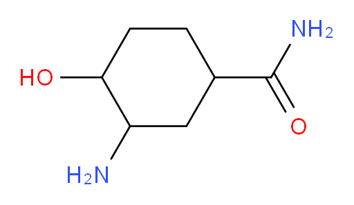 3-amino-4-hydroxycyclohexanecarboxamide
