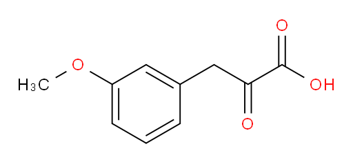 3-(3-methoxyphenyl)-2-oxopropanoic acid