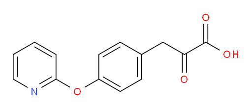 2-oxo-3-(4-(pyridin-2-yloxy)phenyl)propanoic acid