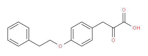 2-oxo-3-(4-phenethoxyphenyl)propanoic acid