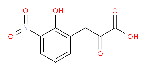 3-(2-hydroxy-3-nitrophenyl)-2-oxopropanoic acid