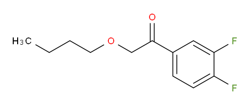2-butoxy-1-(3,4-difluorophenyl)ethanone