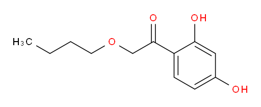 2-butoxy-1-(2,4-dihydroxyphenyl)ethanone