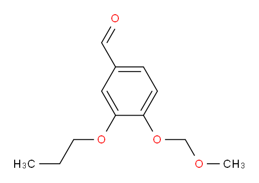 4-(methoxymethoxy)-3-propoxybenzaldehyde