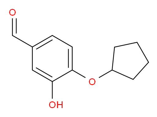 4-(cyclopentyloxy)-3-hydroxybenzaldehyde