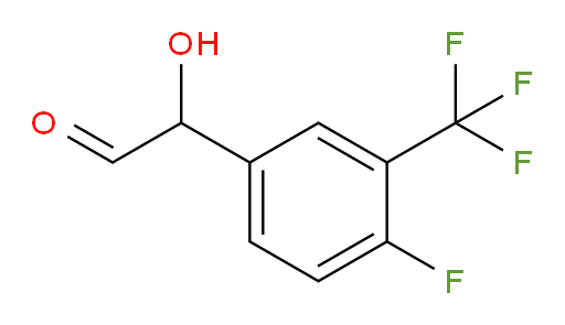 2-(4-fluoro-3-(trifluoromethyl)phenyl)-2-hydroxyacetaldehyde