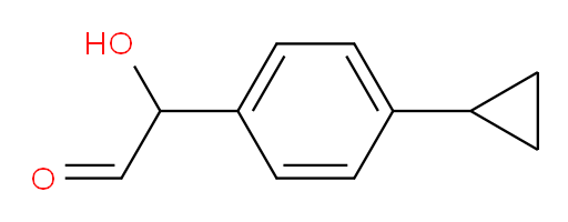 2-(4-cyclopropylphenyl)-2-hydroxyacetaldehyde