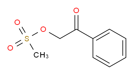2-oxo-2-phenylethyl methanesulfonate