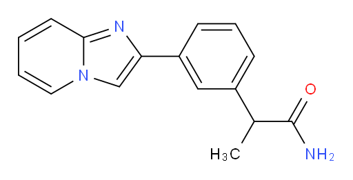 2-(3-(imidazo[1,2-a]pyridin-2-yl)phenyl)propanamide