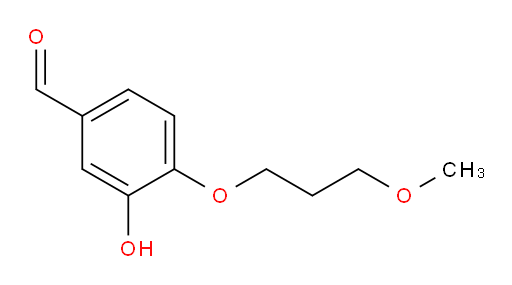 3-hydroxy-4-(3-methoxypropoxy)benzaldehyde
