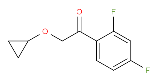 2-cyclopropoxy-1-(2,4-difluorophenyl)ethanone