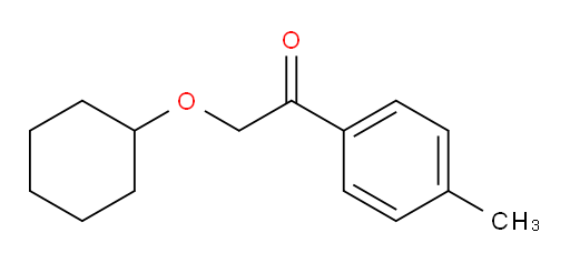 2-(cyclohexyloxy)-1-(p-tolyl)ethanone
