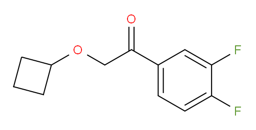 2-cyclobutoxy-1-(3,4-difluorophenyl)ethanone