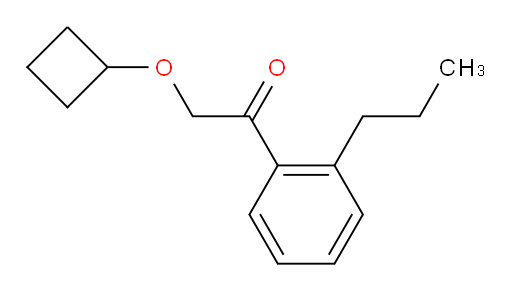 2-cyclobutoxy-1-(2-propylphenyl)ethanone