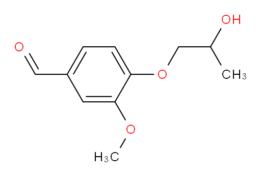 4-(2-hydroxypropoxy)-3-methoxybenzaldehyde