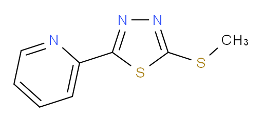 2-(methylthio)-5-(pyridin-2-yl)-1,3,4-thiadiazole