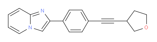 2-(4-((tetrahydrofuran-3-yl)ethynyl)phenyl)imidazo[1,2-a]pyridine