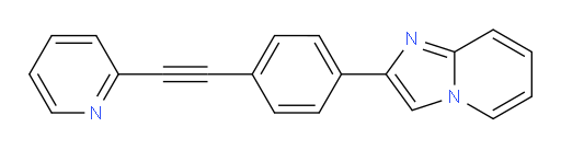 2-(4-(pyridin-2-ylethynyl)phenyl)imidazo[1,2-a]pyridine