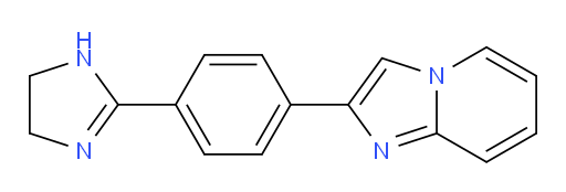 2-(4-(4,5-dihydro-1H-imidazol-2-yl)phenyl)imidazo[1,2-a]pyridine