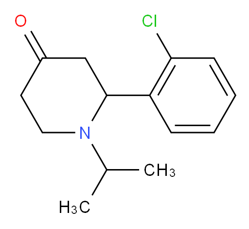 2-(2-chlorophenyl)-1-isopropylpiperidin-4-one