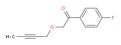 2-(but-2-yn-1-yloxy)-1-(4-fluorophenyl)ethanone