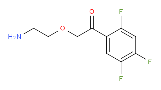2-(2-aminoethoxy)-1-(2,4,5-trifluorophenyl)ethanone