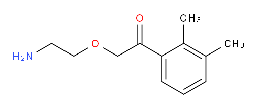 2-(2-aminoethoxy)-1-(2,3-dimethylphenyl)ethanone