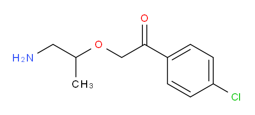 2-((1-aminopropan-2-yl)oxy)-1-(4-chlorophenyl)ethanone
