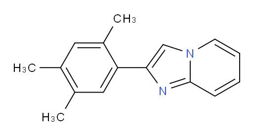 2-(2,4,5-trimethylphenyl)imidazo[1,2-a]pyridine