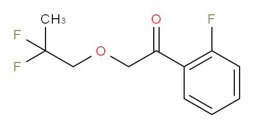2-(2,2-difluoropropoxy)-1-(2-fluorophenyl)ethanone