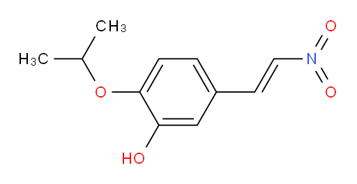 (E)-2-isopropoxy-5-(2-nitrovinyl)phenol