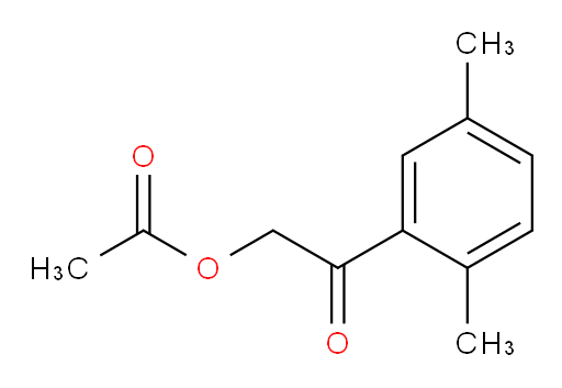 2-(2,5-dimethylphenyl)-2-oxoethyl acetate