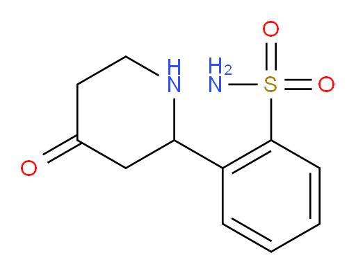 2-(4-oxopiperidin-2-yl)benzenesulfonamide