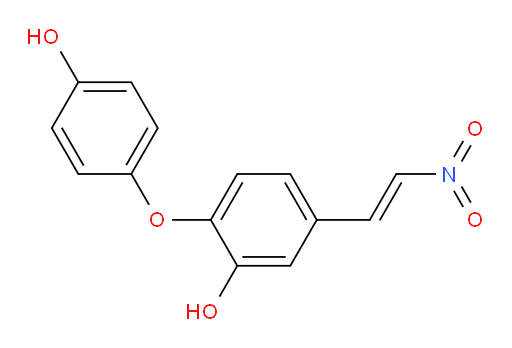 (E)-2-(4-hydroxyphenoxy)-5-(2-nitrovinyl)phenol
