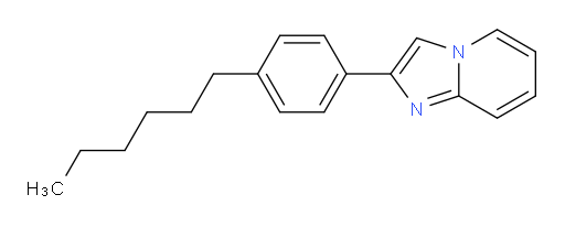 2-(4-hexylphenyl)imidazo[1,2-a]pyridine