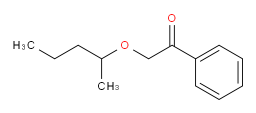 2-(pentan-2-yloxy)-1-phenylethanone