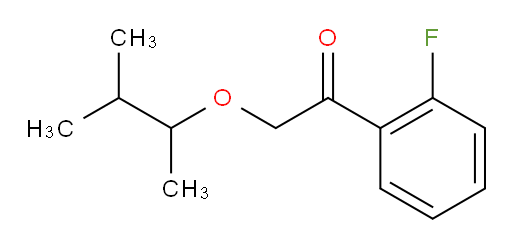 1-(2-fluorophenyl)-2-((3-methylbutan-2-yl)oxy)ethanone