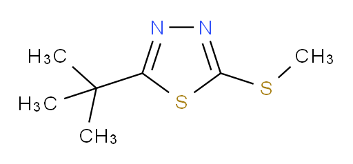 2-(tert-butyl)-5-(methylthio)-1,3,4-thiadiazole