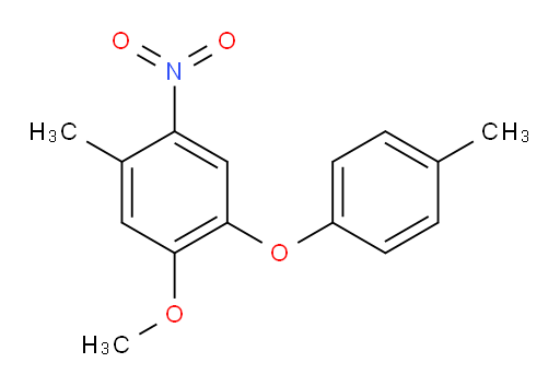 1-methoxy-5-methyl-4-nitro-2-(p-tolyloxy)benzene