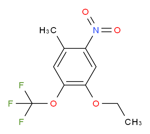 1-ethoxy-4-methyl-5-nitro-2-(trifluoromethoxy)benzene