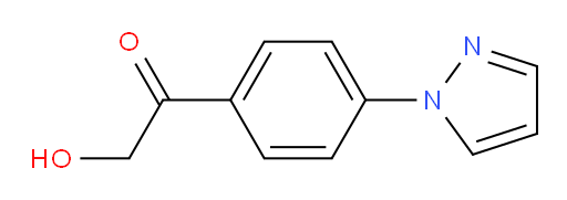 1-(4-(1H-pyrazol-1-yl)phenyl)-2-hydroxyethanone