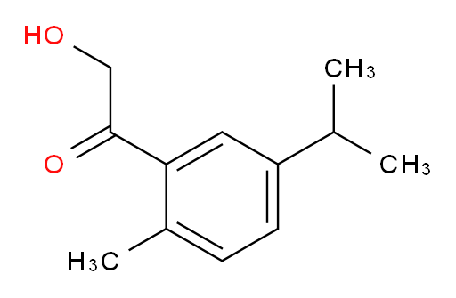2-hydroxy-1-(5-isopropyl-2-methylphenyl)ethanone